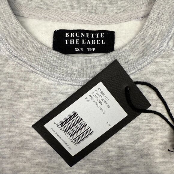 Brunette The Label Blank Big Sister Crew | NWT - Picture 3 of 3